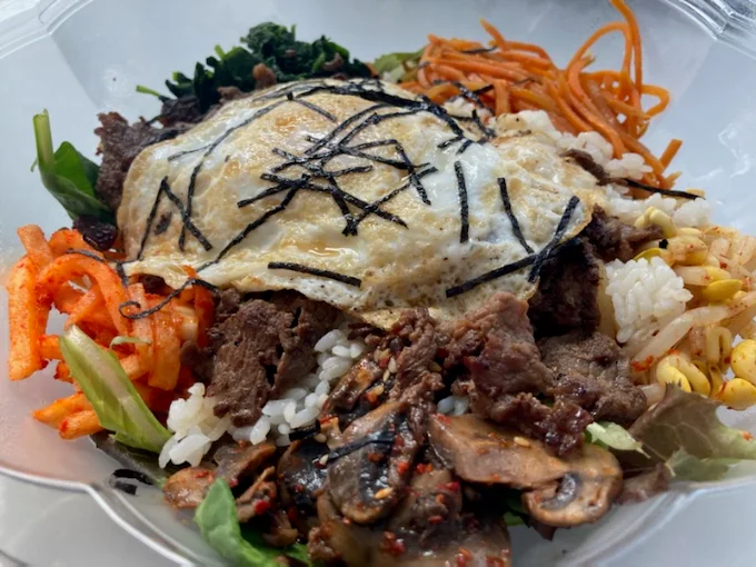 Chicken bibimbap